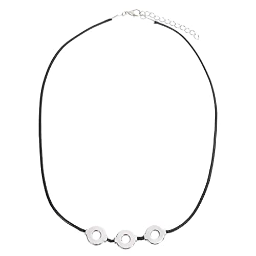 Itachi Uchiha Halskette mit DREI Metall Ringen für Cosplay Kostüm von CosplayStudio