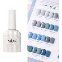 Cosplus - Milan 12 Color Nail Gel Set Fluorescent Blue 05 - 12 pcs x 1 set von Cosplus