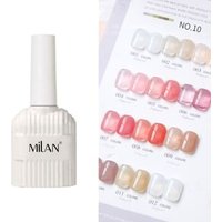 Cosplus - Milan 12 Color Nail Gel Set Iced White Tea 10 - 12 pcs x 1 set Cosplus - Milan 12 Color Nail Gel Set Iced White Tea 10 - 12 pcs x 1 set von Cosplus