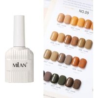 Cosplus - Milan 12 Color Nail Gel Set Withered Bamboo Brown 09 - 12 pcs x 1 set von Cosplus