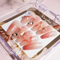 Cosplus - Monina Premium Wearable Gel Nail Tips Set Moonlight Ballet Fairy - 1 Set von Cosplus