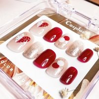 Cosplus - Monina Premium Wearable Gel Nail Tips Set Queen Of Hearts And White Queen - 1 Set von Cosplus