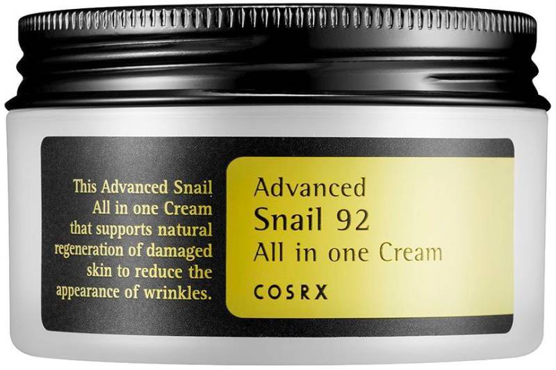 Cosrx Anti-Aging-Creme Advanced Snail 92 All in one Cream, 92% Schneckensekret für intensive Feuchtigkeit und Hautregeneration. von Cosrx