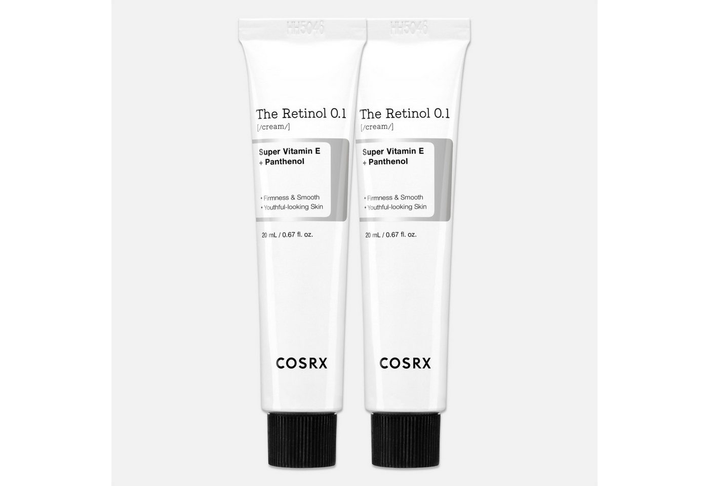 Cosrx Anti-Aging-Creme The Retinol 0.1 Gesichtscreme Anti-Falten Creme mit Hyaluronsäure, 2-tlg., Anti-Aging, Anti-Falten, Retinol, COSRX von Cosrx