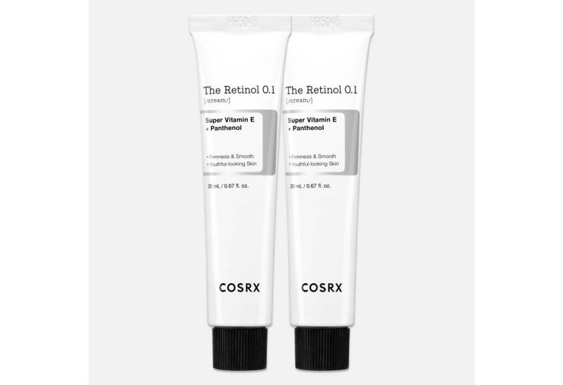 Cosrx Anti-Aging-Creme The Retinol 0.1 Gesichtscreme Anti-Falten Creme mit Hyaluronsäure, 2-tlg., Anti-Aging, Anti-Falten, Retinol, COSRX von Cosrx