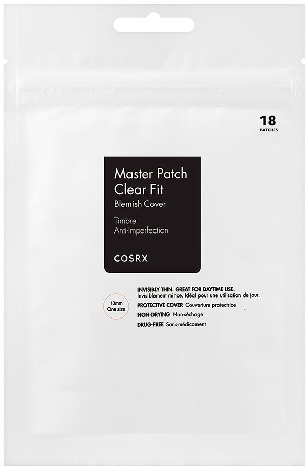 Cosrx Gesichtspflege Master Patch Clear Fit, Behandelt Unreinheiten, repariert geschädigte Haut, dünn. von Cosrx