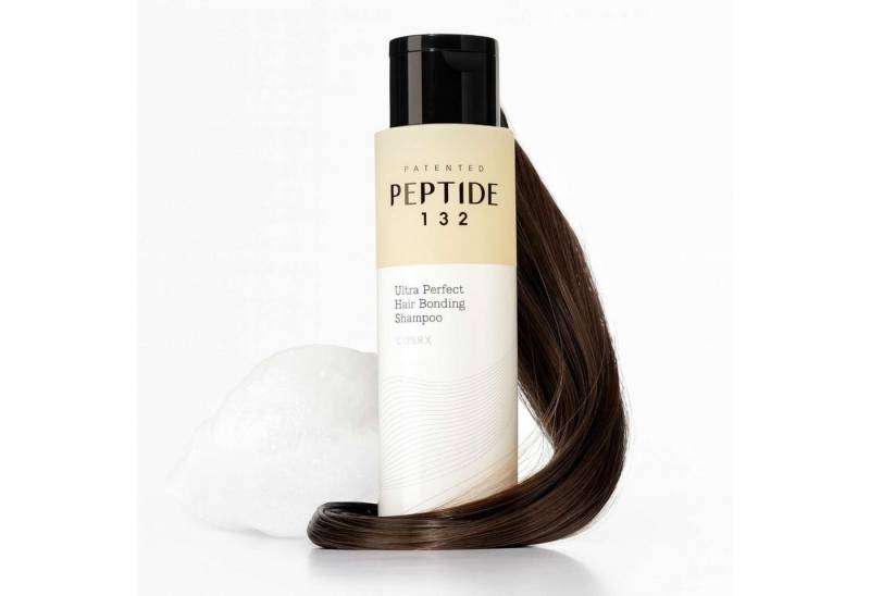 Cosrx Haarshampoo Peptide-132 Ultra Perfect Hair Bonding Shampoo, 200 ml – sanfte, Reinigung, stärkt geschädigtes Haar, pflegt die Kopfhaut mit Biotin, Panthenol, Niacinamid, Peptiden & Ceramiden von Cosrx