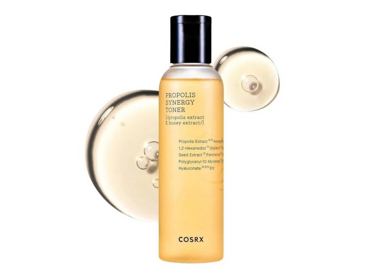Cosrx Toner Full Fit Propolis Synergy Toner 150 ml – hydratisierendes 72,6 % Propolis-Extrakt & 10 % Honigextrakt, beruhigt empfindliche, Haut, spendet Feuchtigkeit, für strahlenden Glow & glatten Teint von Cosrx