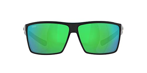 Costa Del Mar Costa Unisex Rincon, Herren, RIN11OGMP Rincon Green Mirror 580P Shiny Black Frame, Shiny Black Frame, X-Large Costa Del Mar Costa Unisex Rincon, Herren, RIN11OGMP Rincon Green Mirror 580P Shiny Black Frame, Shiny Black Frame, X-Large von Costa Del Mar