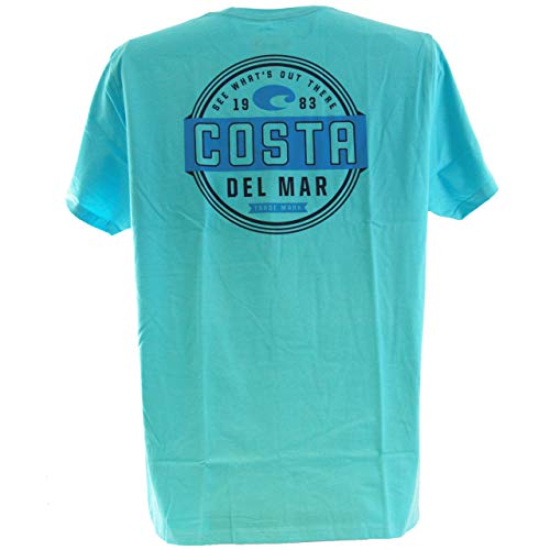 Costa Del Mar Herren Prado T-Shirt, Caribbean, Groß von Costa Del Mar