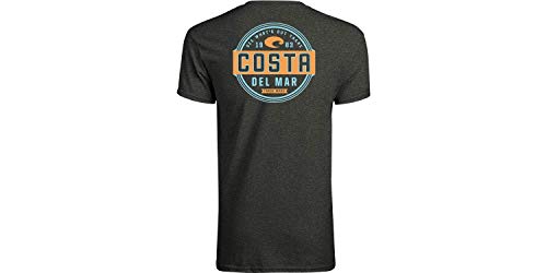 Costa Del Mar Herren-T-Shirt, kurzärmelig - Grau - Mittel von Costa Del Mar