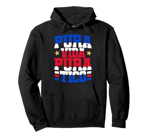 Costa Rica Pura Tico Costa Rican Pride Herren Pullover Hoodie von Costa Rica Designs for Costa Rican Pride