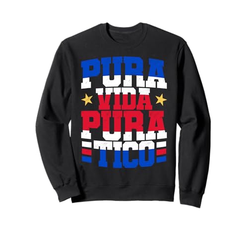 Costa Rica Pura Tico Costa Rican Pride Herren Sweatshirt von Costa Rica Designs for Costa Rican Pride