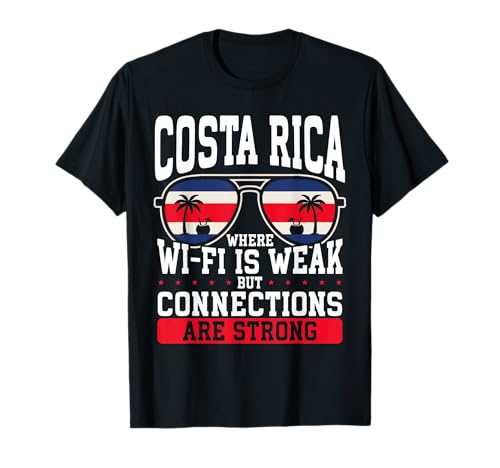 Lustiges Design für Costa Rica, für Männer und Frauen T-Shirt von Costa Rica Pride Designs for Costa Rican Men Women