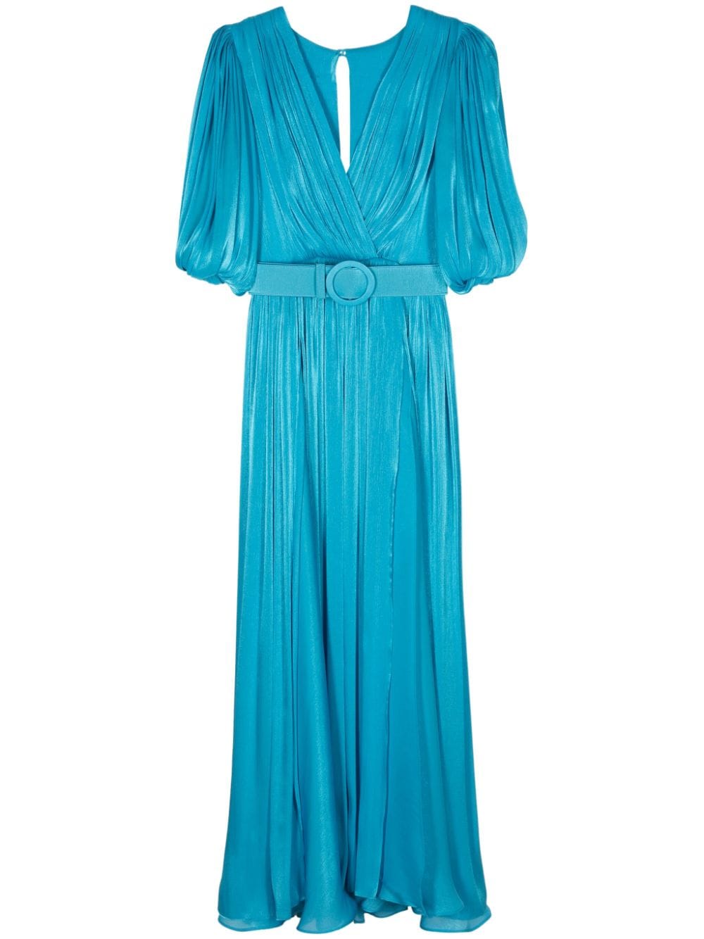 Costarellos Brennie georgette dress - Blau von Costarellos