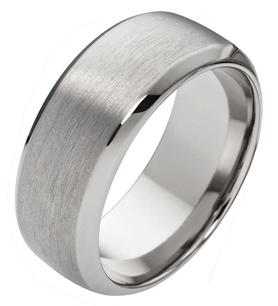 Herrenring Titanring HT038 mit gratis Gravur von Costina