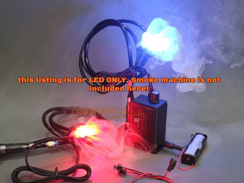 Helles Led-Add-On Für Mini-Nebelmaschine | Costronica-Nebelmaschine Nicht Im Lieferumfang Enthalten von Costronica