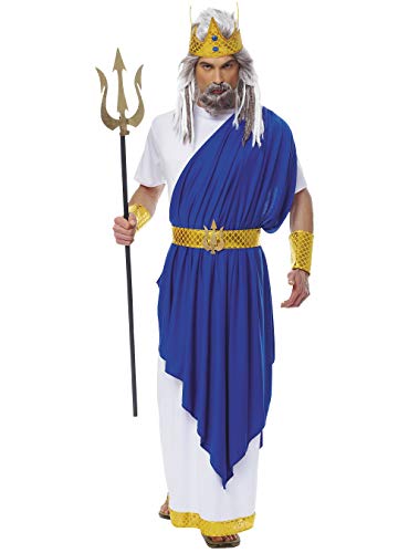 Costume Culture Neptun Kostüm Herren - Weiß - X-Large von Costume Culture