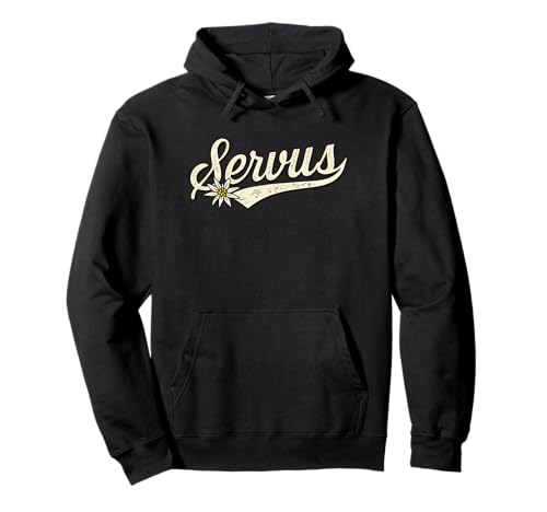 Tracht Servus Dirndl Lederhosen Bayerischer Trachten Ersatz Pullover Hoodie Tracht Servus Dirndl Lederhosen Bayerischer Trachten Ersatz Pullover Hoodie von Costume Dirndl Dialect Typical Cool German Outfit