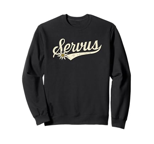Tracht Servus Dirndl Lederhosen Bayerischer Trachten Ersatz Sweatshirt Tracht Servus Dirndl Lederhosen Bayerischer Trachten Ersatz Sweatshirt von Costume Dirndl Dialect Typical Cool German Outfit