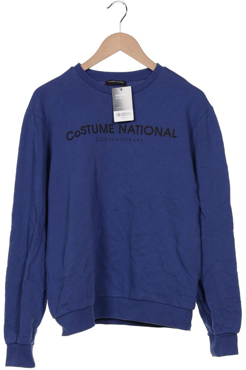 Costume National Herren Sweatshirt, blau, Gr. 48 von Costume National