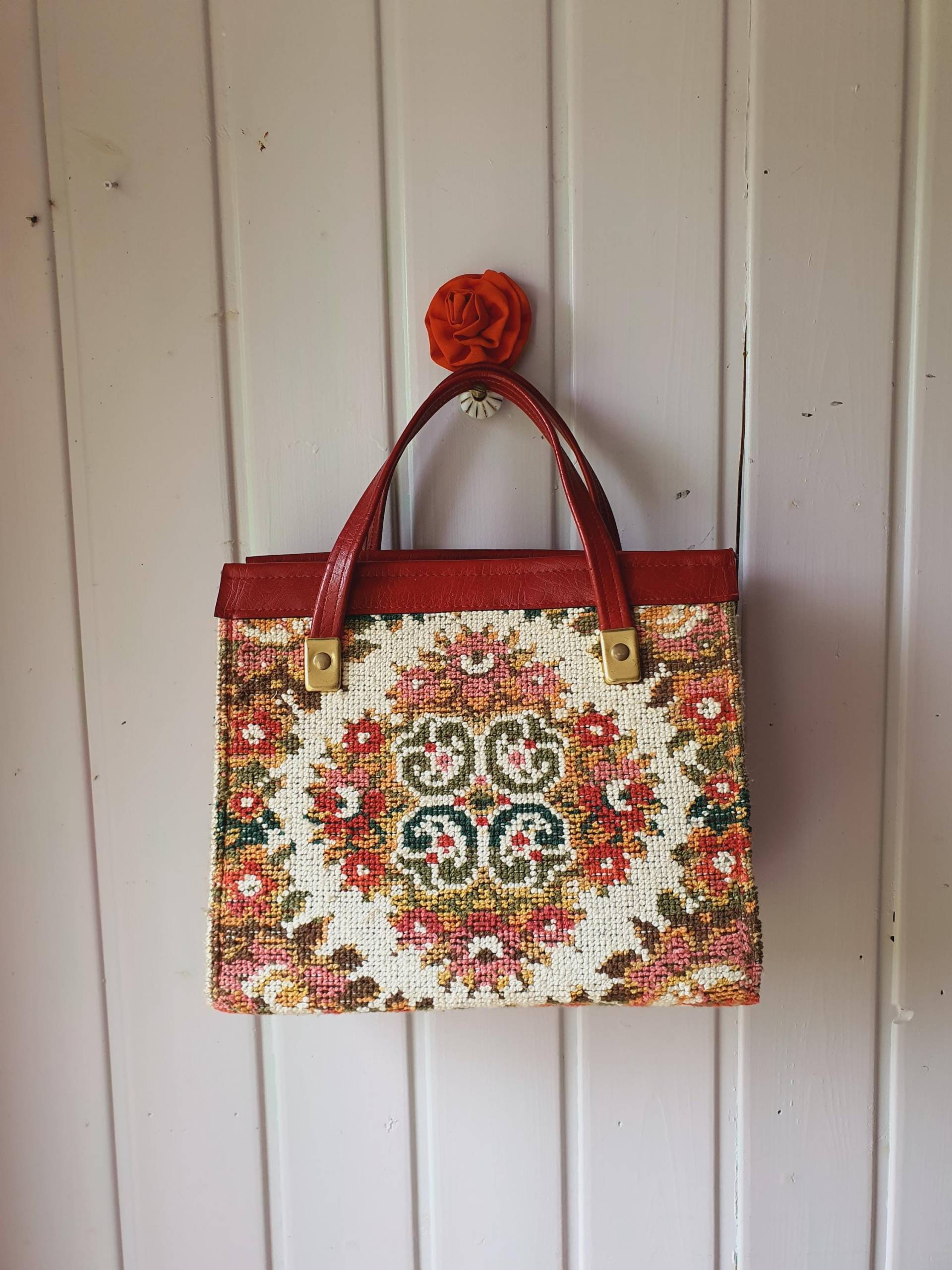 Gobelin Handtasche Mit Obergriffen von CostumeLoveRealities