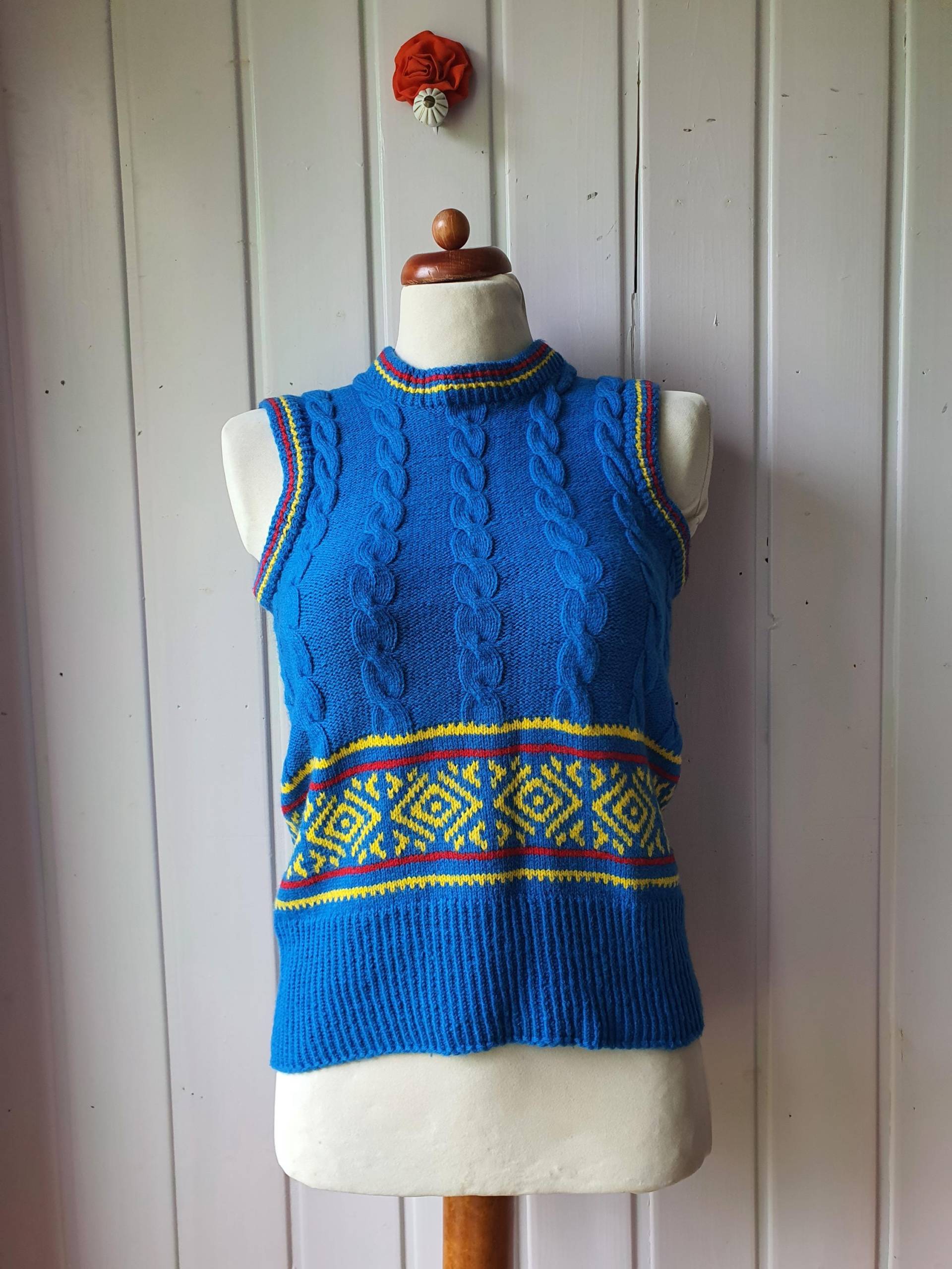 Handarbeit 70Er Jumper Gr.36/38 von CostumeLoveRealities