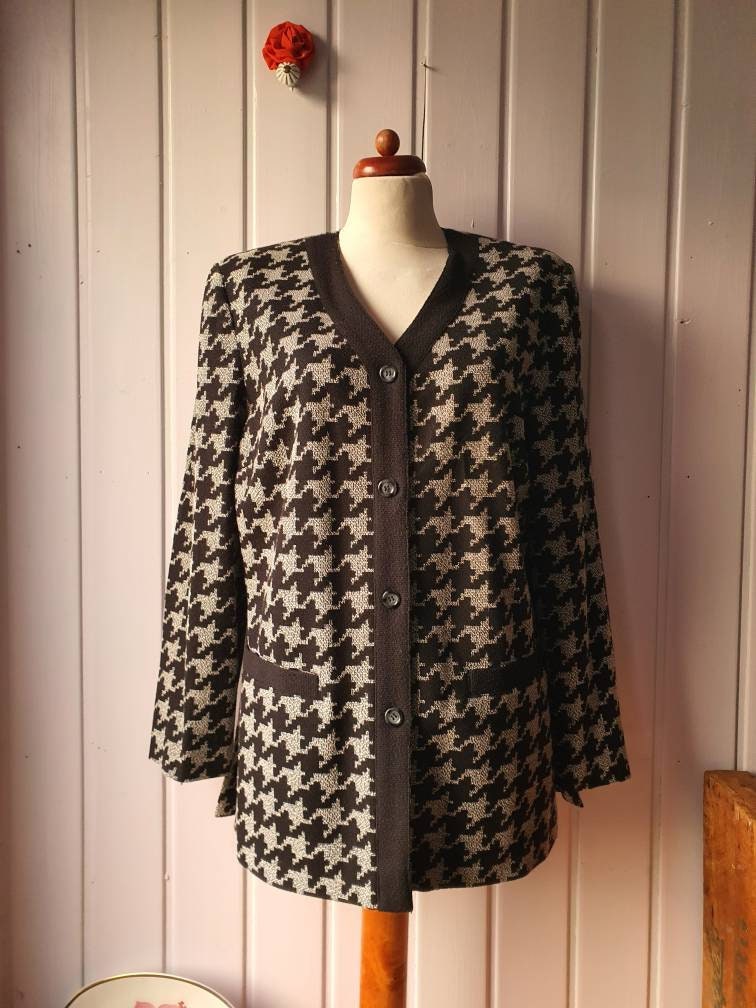 Langer Vintage Blazer, Gr.44 von CostumeLoveRealities