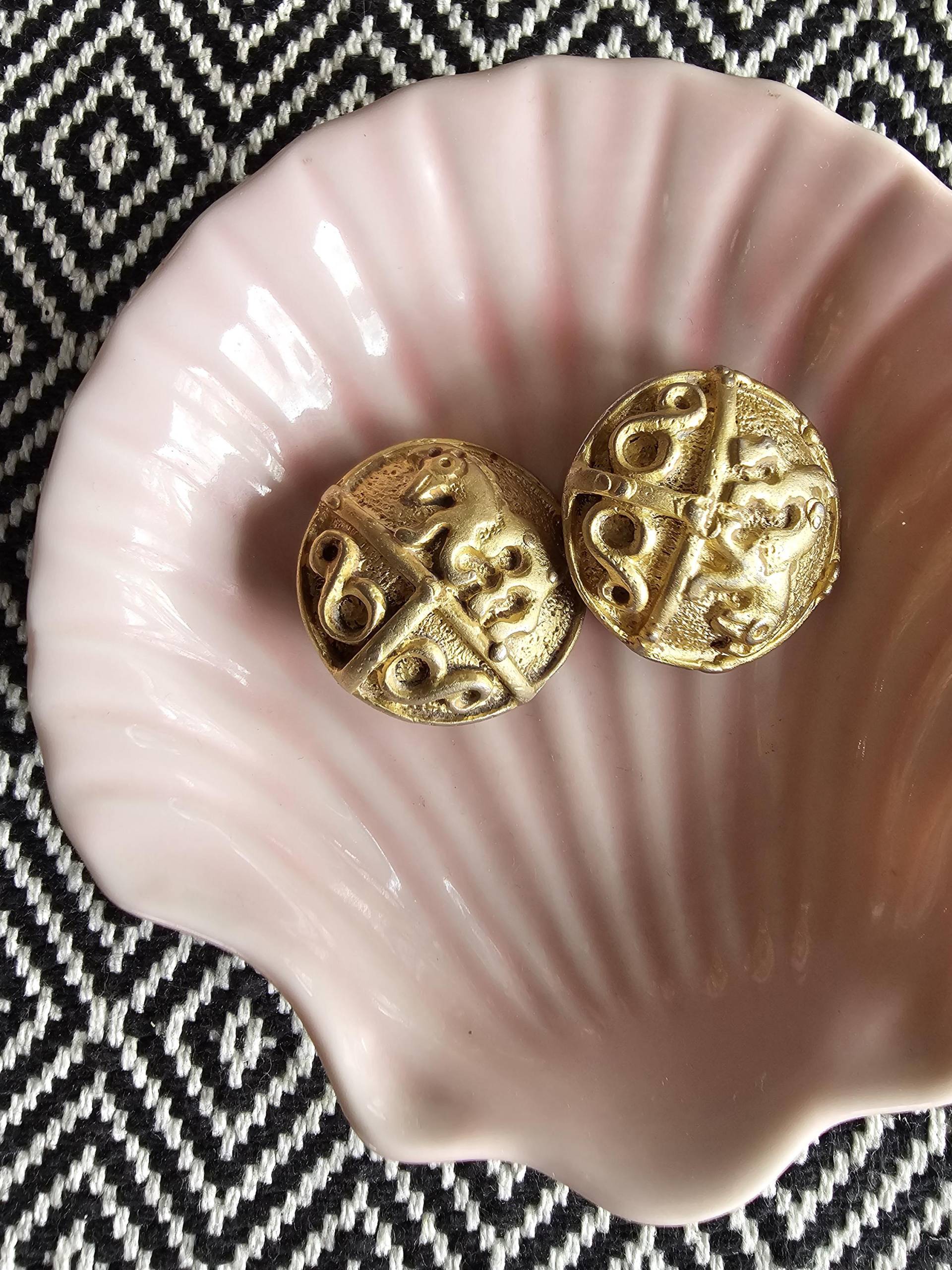 Vintage Leritz Ohrclips, Antikes Design von CostumeLoveRealities