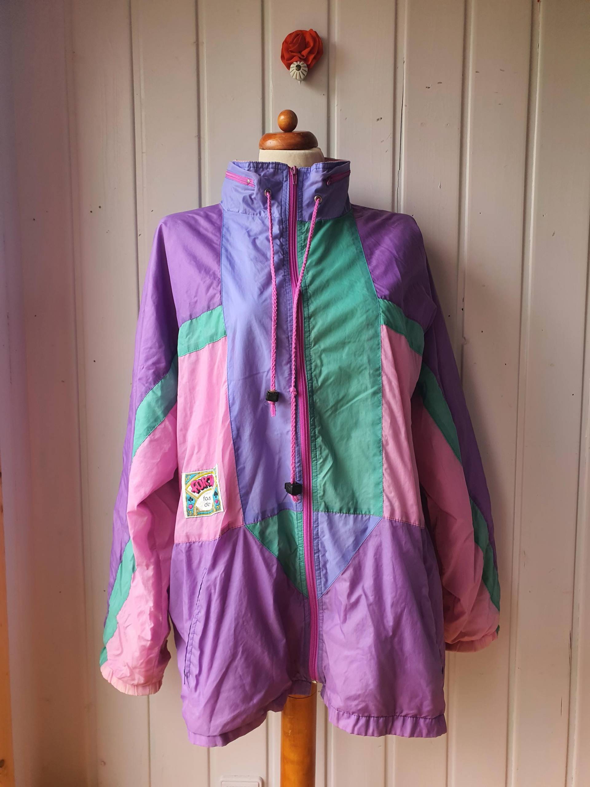 Vintage Windjacke Kurzmantel Gr.42/44 von CostumeLoveRealities