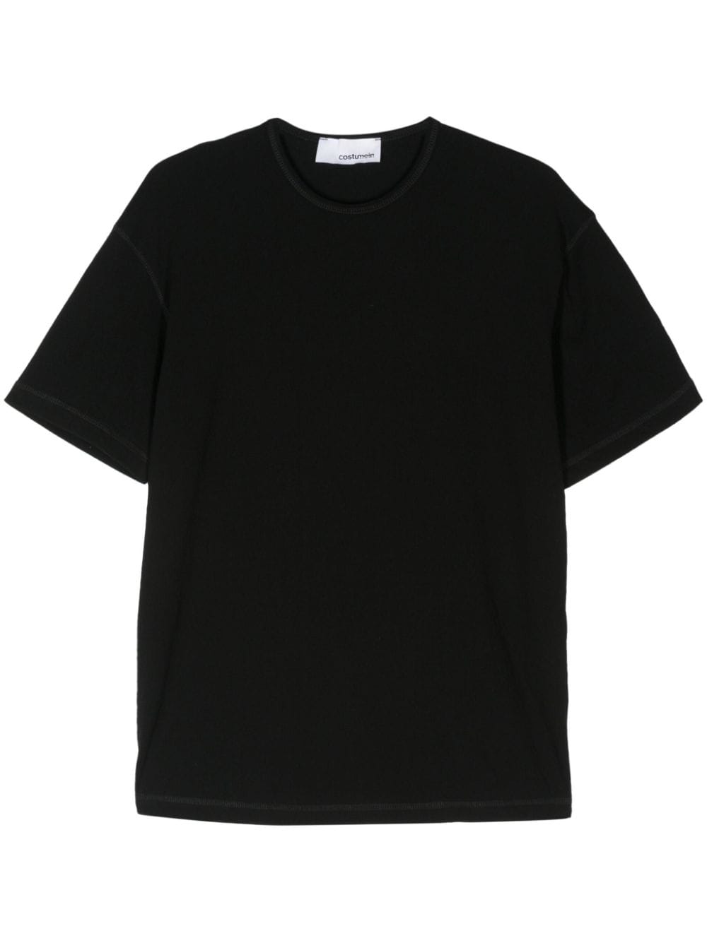 Costumein T-Shirt aus Leinen - Schwarz von Costumein