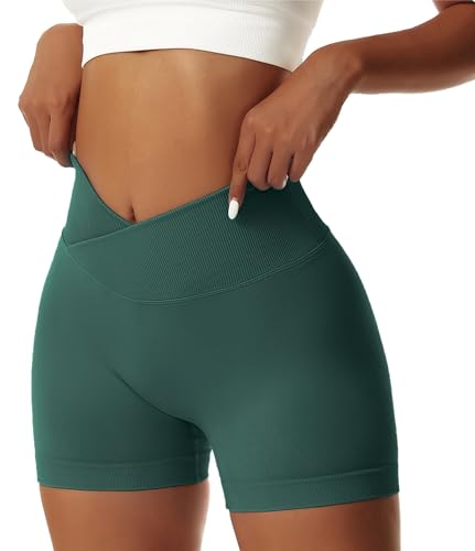 Coswind Sport Leggings Damen Kurze Booty Scrunch Gym Shorts Yoga V Cross Push Up Radlerhose Sexy Blickdicht Armeegrün M Coswind Sport Leggings Damen Kurze Booty Scrunch Gym Shorts Yoga V Cross Push Up Radlerhose Sexy Blickdicht Armeegrün M von Coswind