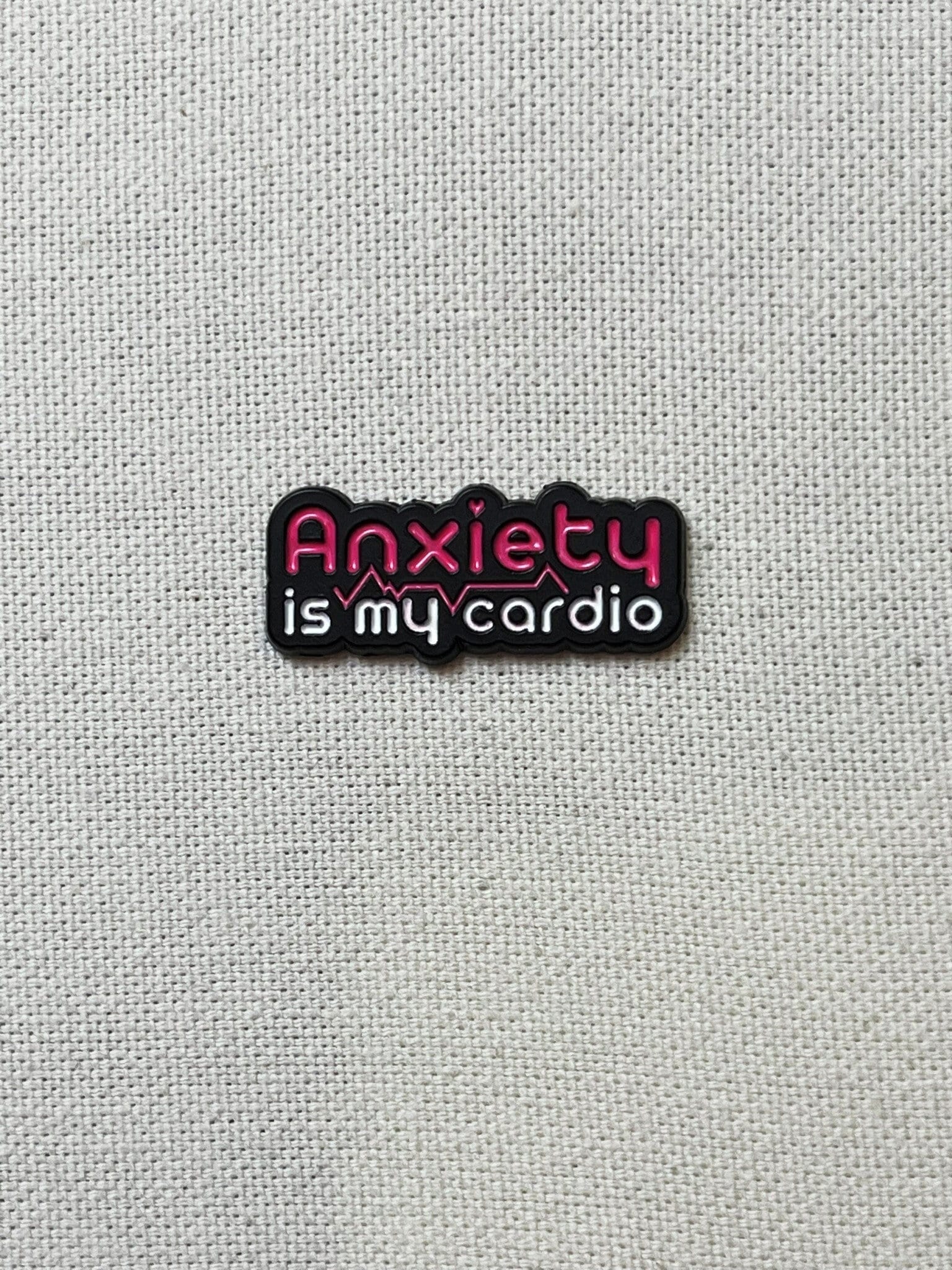 Anxiety Is My Cardio Metall Emaille Pin Anstecker Stellen Lustiger Spruch Dar Anxiety Is My Cardio Metall Emaille Pin Anstecker Stellen Lustiger Spruch Dar von CosyIslandLiving