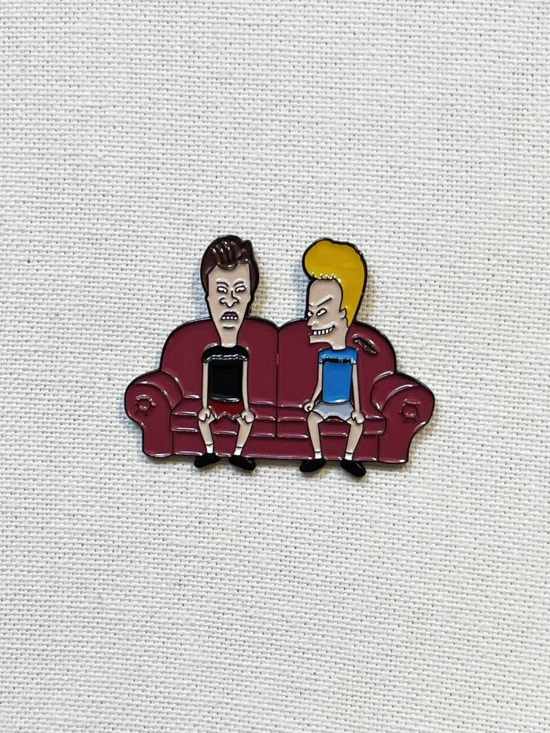 Beavis & Butt-Head Metall Emaille Pin Anstecker Anstecknadel Tasche Rucksack Abzeichen Accessoire Beavis & Butt-Head Metall Emaille Pin Anstecker Anstecknadel Tasche Rucksack Abzeichen Accessoire von CosyIslandLiving