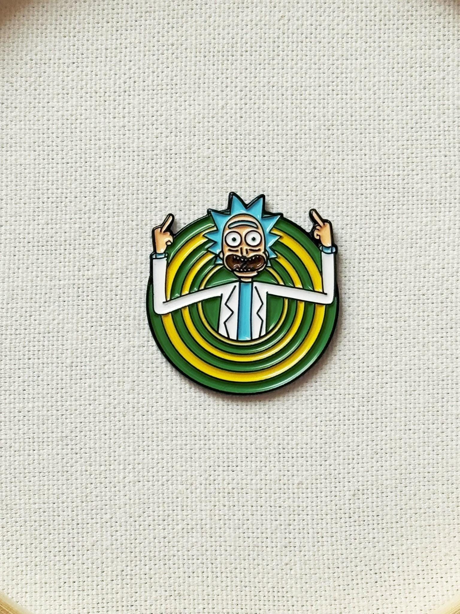 Cartoon Metall Emaille Pin Anstecker Anstecknadel Tasche Rucksack Abzeichen Accessoire von CosyIslandLiving