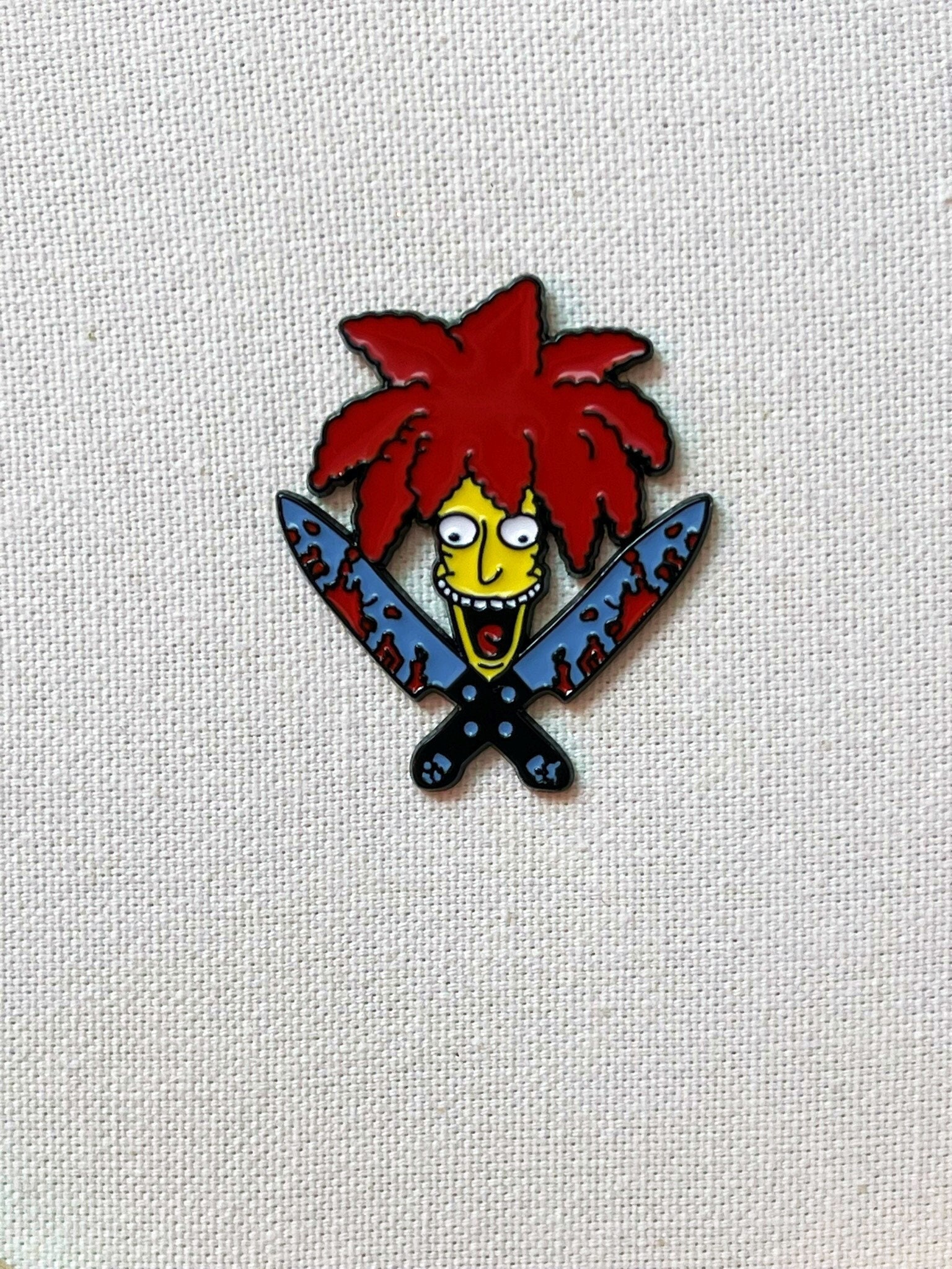 Crazy Sideshow Bob Die Simpsons Tingel Tangel Metall Emaille Pin Anstecker 90Er Jahre Cartoon Anstecknadel Tasche Rucksack Abzeichen Accessoires Crazy Sideshow Bob Die Simpsons Tingel Tangel Metall Emaille Pin Anstecker 90Er Jahre Cartoon Anstecknadel Tasche Rucksack Abzeichen Accessoires von CosyIslandLiving