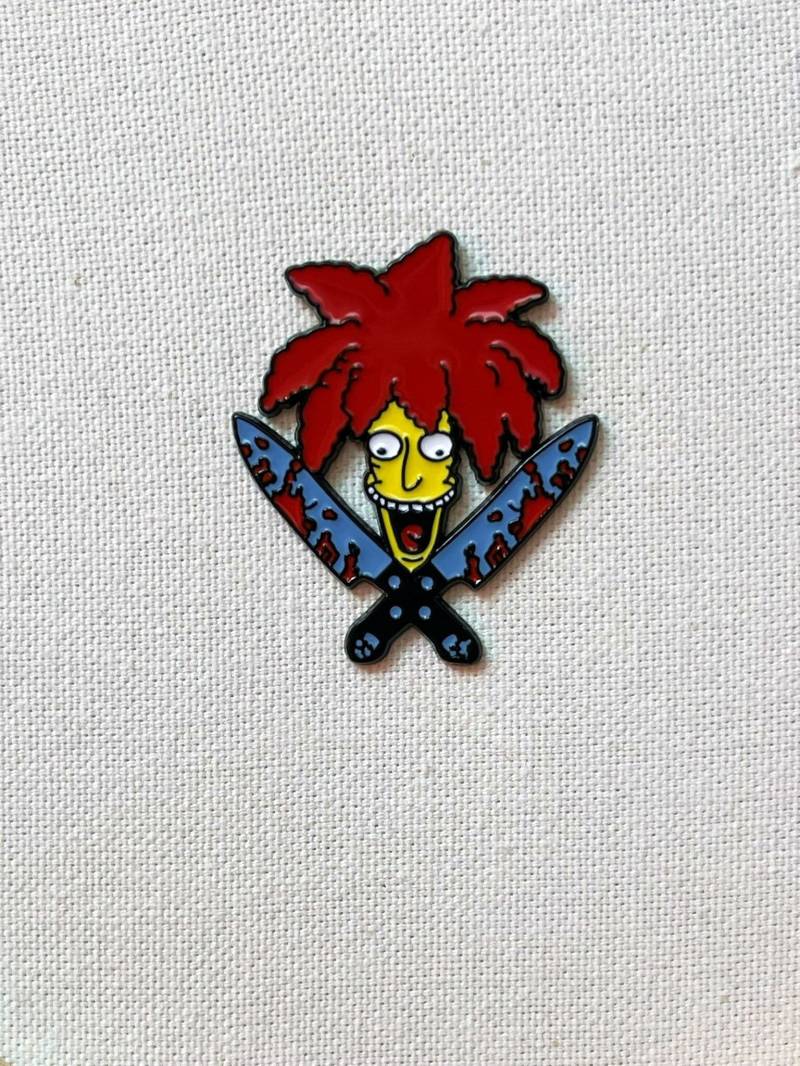Crazy Sideshow Bob Die Simpsons Tingel Tangel Metall Emaille Pin Anstecker 90Er Jahre Cartoon Anstecknadel Tasche Rucksack Abzeichen Accessoires Crazy Sideshow Bob Die Simpsons Tingel Tangel Metall Emaille Pin Anstecker 90Er Jahre Cartoon Anstecknadel Tasche Rucksack Abzeichen Accessoires von CosyIslandLiving
