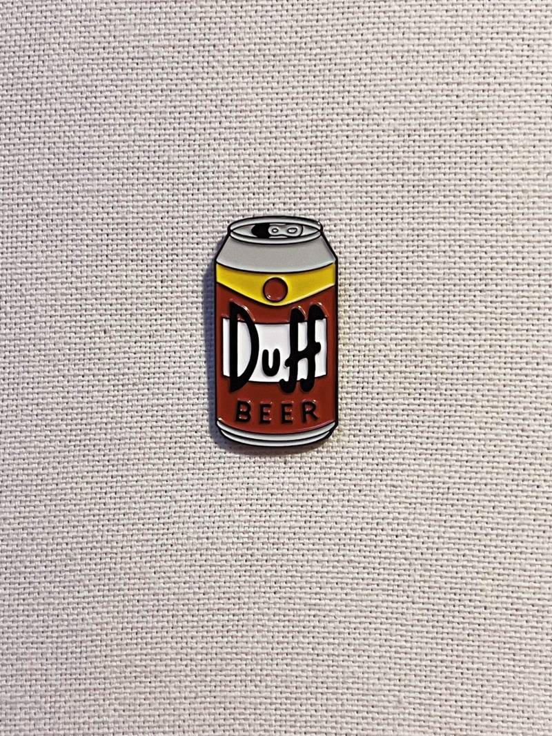 Duff Bier Dose Die Simpsons Metall Emaille Pin Anstecker Duff Bier Dose Die Simpsons Metall Emaille Pin Anstecker von CosyIslandLiving