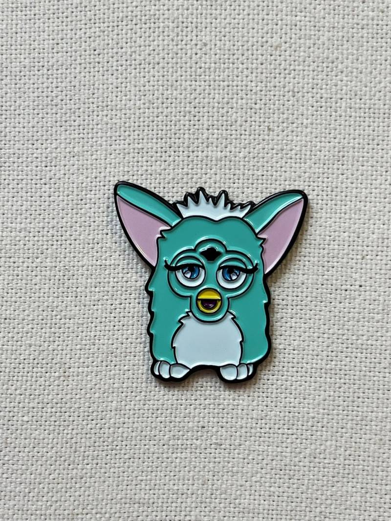 Furby Metall Emaille Pin Anstecker Anstecknadel Tasche Rucksack Abzeichen Accessoire Furby Metall Emaille Pin Anstecker Anstecknadel Tasche Rucksack Abzeichen Accessoire von CosyIslandLiving