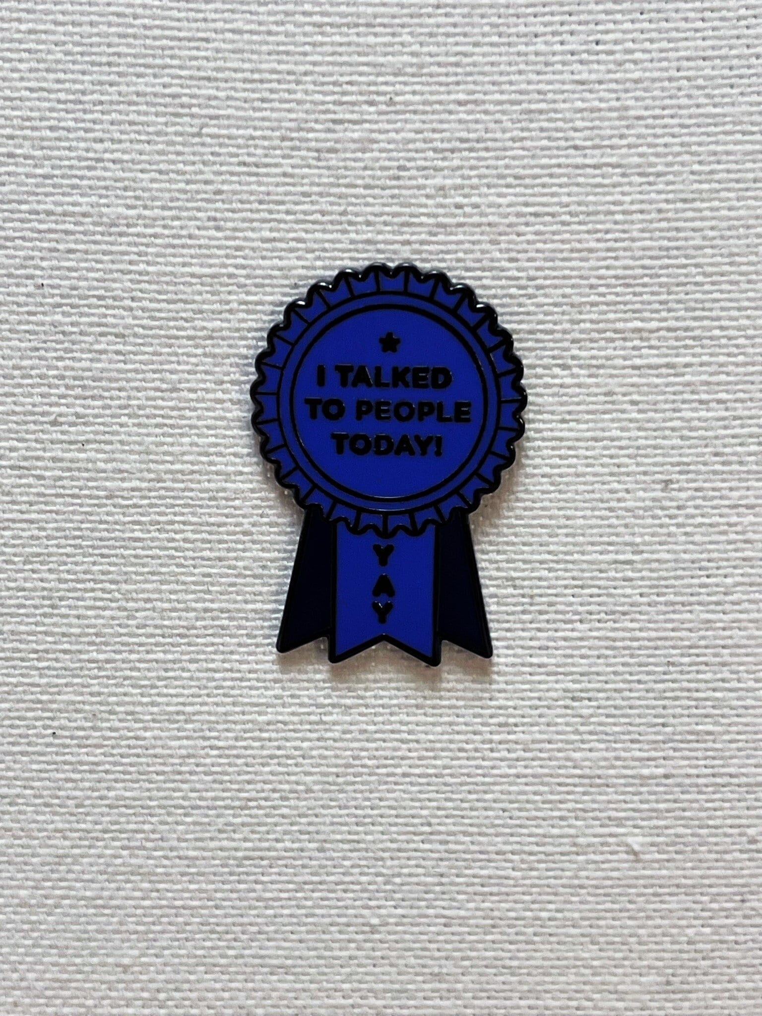 Ich Habe Heute Mit Leuten Gesprochen. Juhu Metall Emaille Pin Anstecker Herstellen Award Orden Anstecknadel Tasche Rucksack Abzeichen Accessoire Ich Habe Heute Mit Leuten Gesprochen. Juhu Metall Emaille Pin Anstecker Herstellen Award Orden Anstecknadel Tasche Rucksack Abzeichen Accessoire von CosyIslandLiving