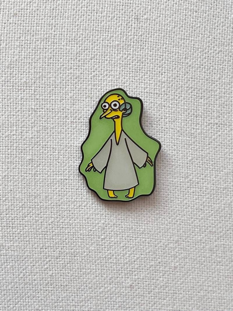 Mr. Burns Alien Die Simpsons Metall Emaille Pin Anstecker Nachtleuchtend Fluoreszierend Anstecknadel Tasche Rucksack Abzeichen Accessoire Mr. Burns Alien Die Simpsons Metall Emaille Pin Anstecker Nachtleuchtend Fluoreszierend Anstecknadel Tasche Rucksack Abzeichen Accessoire von CosyIslandLiving
