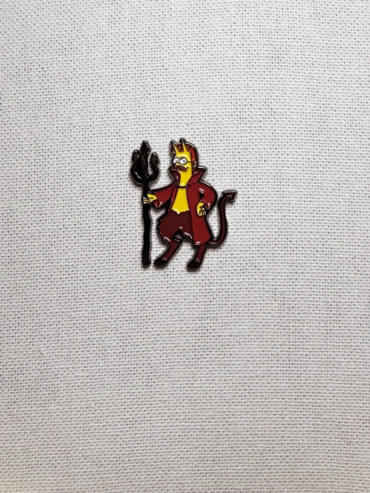 Ned Flanders Teufel Die Simpsons Metall Emaille Pin Anstecker Anstecknadel Tasche Rucksack Abzeichen Accessoire Ned Flanders Teufel Die Simpsons Metall Emaille Pin Anstecker Anstecknadel Tasche Rucksack Abzeichen Accessoire von CosyIslandLiving
