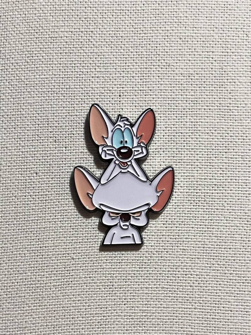 Pinky & The Brain Metall Emaille Pin Anstecker Anstecknadel Tasche Rucksack Abzeichen Accessoire Pinky & The Brain Metall Emaille Pin Anstecker Anstecknadel Tasche Rucksack Abzeichen Accessoire von CosyIslandLiving