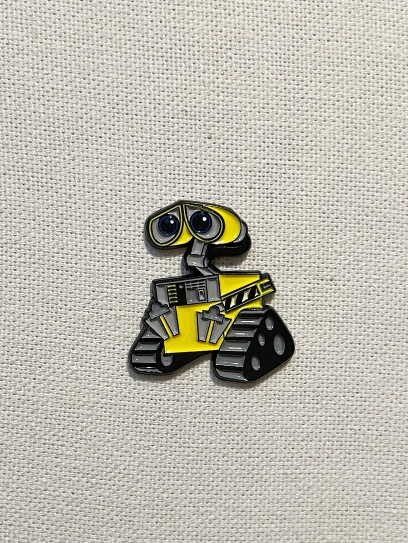 Roboter Metall Emaille Pin Anstecker Anstecknadel Tasche Rucksack Abzeichen Accessoire von CosyIslandLiving