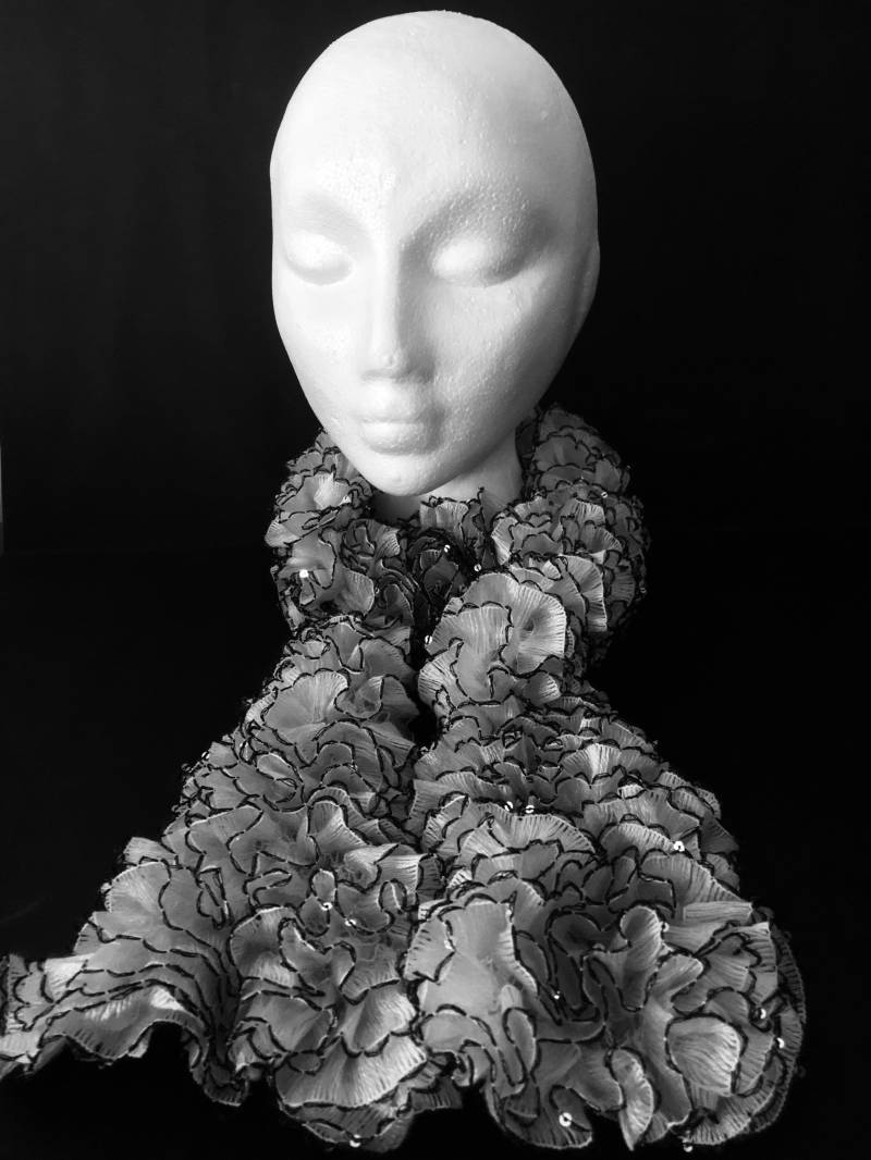 Luxus Rüschenschal Luxus Rüschenschal von CosyKnitting121