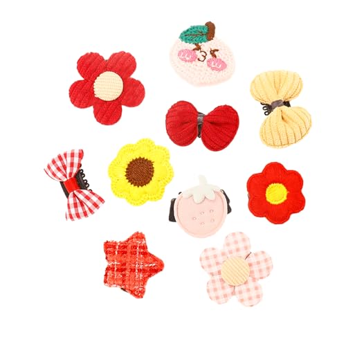 Cosyhav Baby-Haarspangen, Kleinkind-Haarspangen, mehrfarbig, Baby-Haar-Accessoires, geeignet für Babys, Kleinkinder, kleine Mädchen (10 Stück) von Cosyhav