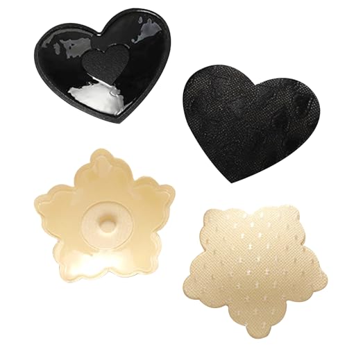 Cosysparks Nippelpads Glitzer, Bequeme Brustwarzen Abdeckungen Klebende Brust Blüten Brustwarzen Aufkleber für Brautkleid oder Low-Cut Tops Cosysparks Nippelpads Glitzer, Bequeme Brustwarzen Abdeckungen Klebende Brust Blüten Brustwarzen Aufkleber für Brautkleid oder Low-Cut Tops von Cosysparks