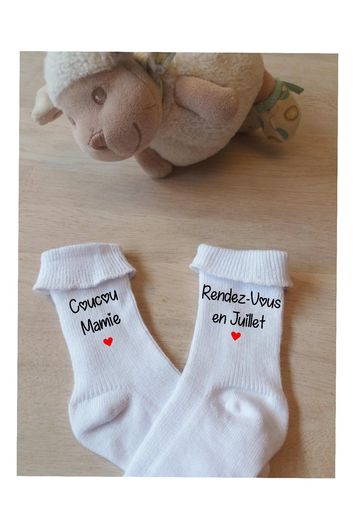 Schwangerschaftsanzeige Für Zukünftige Großmutter, Originelle Personalisierte Schwangerschaftsanzeige, Geschenk Tante von Cotebonheur