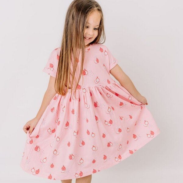 Cotokids Dragon fruit 11-Dress von Cotokids