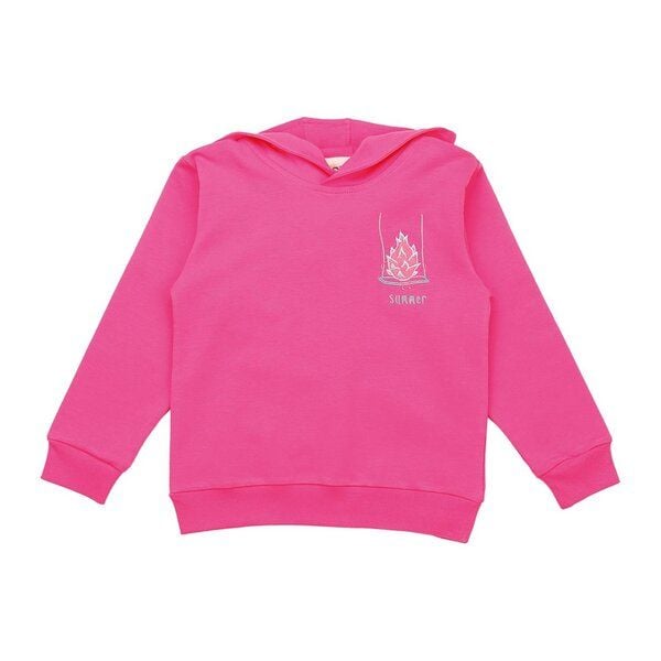 Cotokids Kinder Sweatshirt GOTS-zertifiziert Bio-Baumwolle pink – kuscheliges Langarm Oberteil von Walkiddy von Cotokids